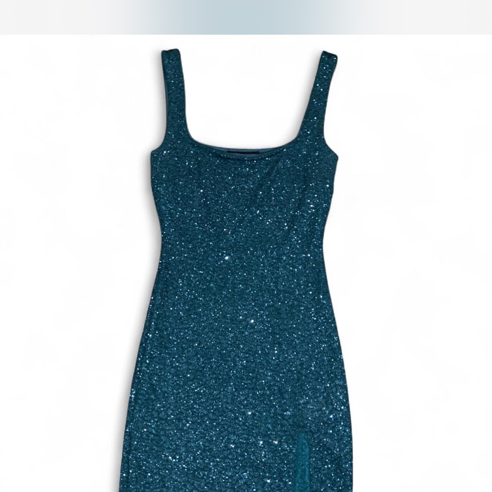 Lovely Day Glittering Blue Dress